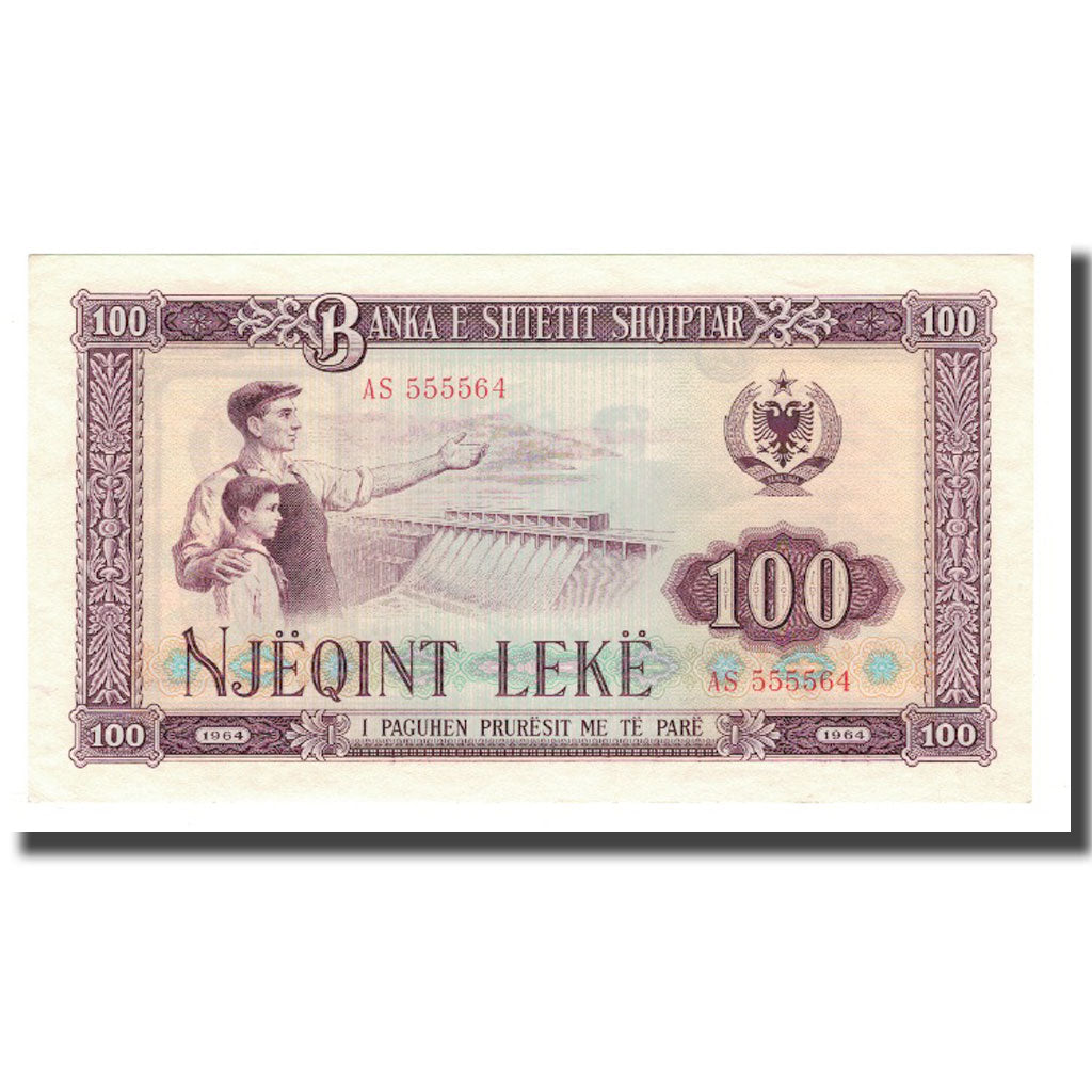 Banconote, Albania, 100 Lekë, 1964, KM:39a, FDS