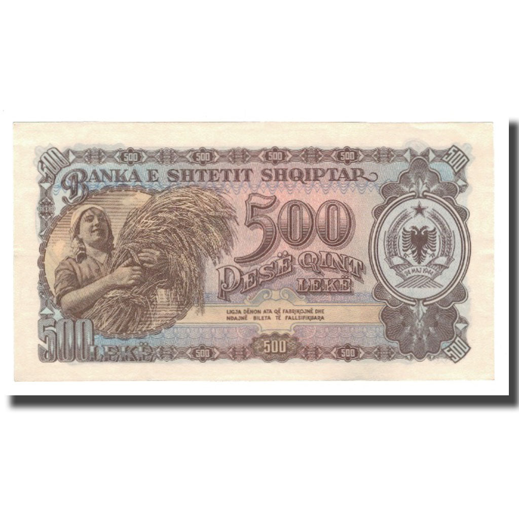 Banconote, Albania, 500 Lekë, 1957, KM:31a, FDS