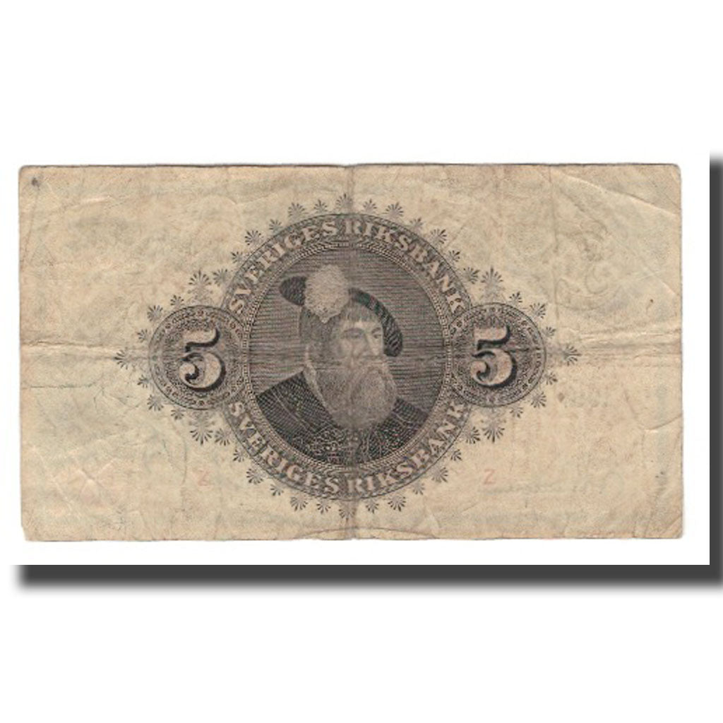 Banconote, Svezia, 5 Kronor, 1918-1952, 1951, KM:33ah, MB