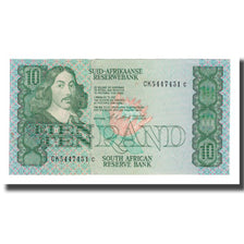 Nota, África do Sul, 10 Rand, Undated (1978-93), KM:120e, AU(55-58)