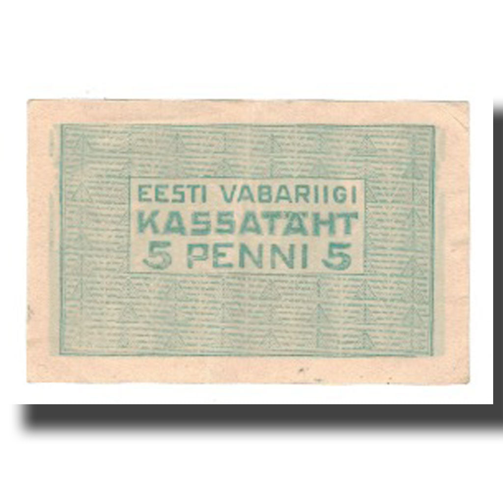 Banconote, Estonia, 5 Penni, Undated (1919), KM:39a, SPL-