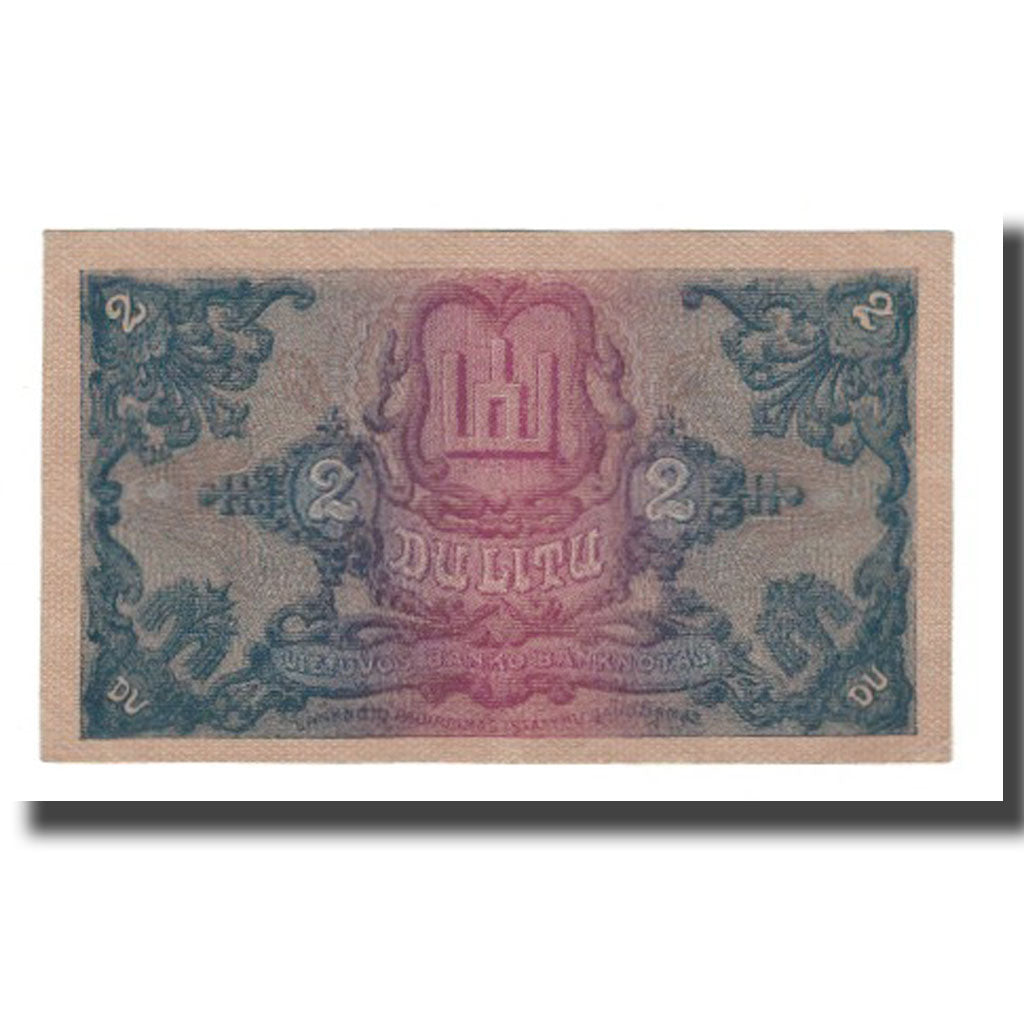 Geldschein, Lithuania, 2 Litu, 1922, 1922-11-16, KM:14A, VZ