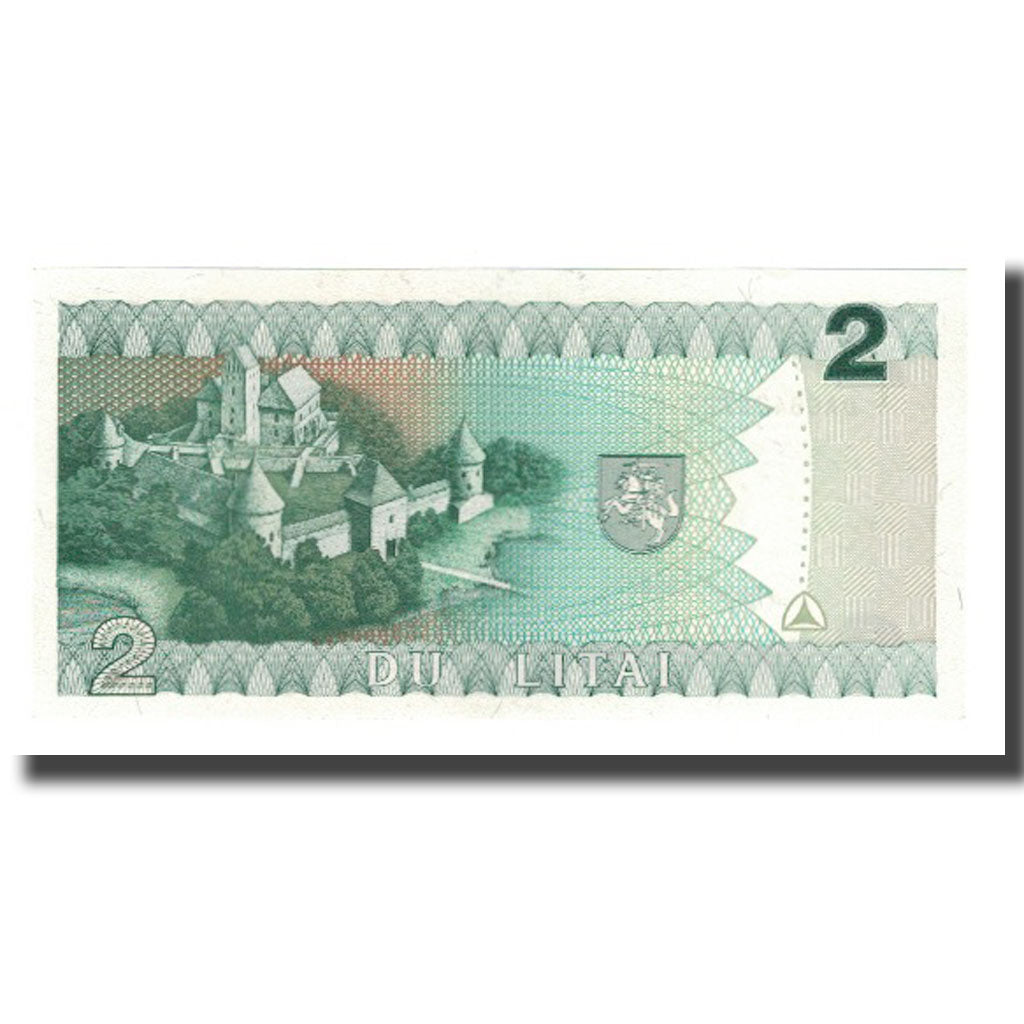 Nota, Lituânia, 2 Litai, 1993, KM:54a, UNC(65-70)
