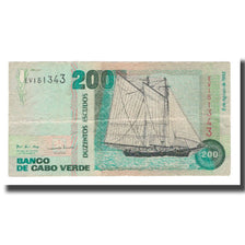 Banconote, Capo Verde, 200 Escudos, 1992, 1992-08-08, KM:63a, MB