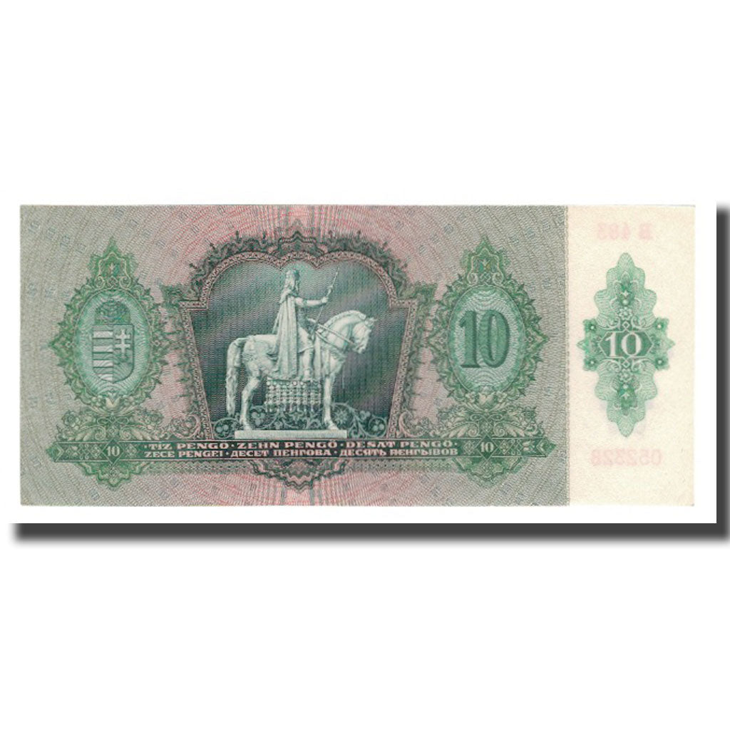 Banconote, Ungheria, 10 Pengö, 1936, 1936-12-22, KM:100, FDS