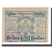 Banknote, Austria, Schörfling am Attersee O.Ö. Marktgemeinde, 50 Heller