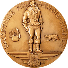 FRANCE, Aviation, French Fifth Republic, Medal, 1972, MS(65-70), Bronze, 68,...