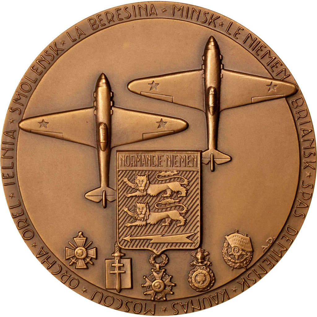 Francia, Medal, French Fifth Republic, Aviation, FDC, Bronzo, 68