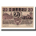 Banknote, Austria, Brunn am Gebirge N.Ö. Marktgemeinde, 20 Heller, Texte 4