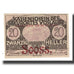 Banknote, Austria, Vöslau N.Ö. Gemeinde, 20 Heller, Blason 6, 1920