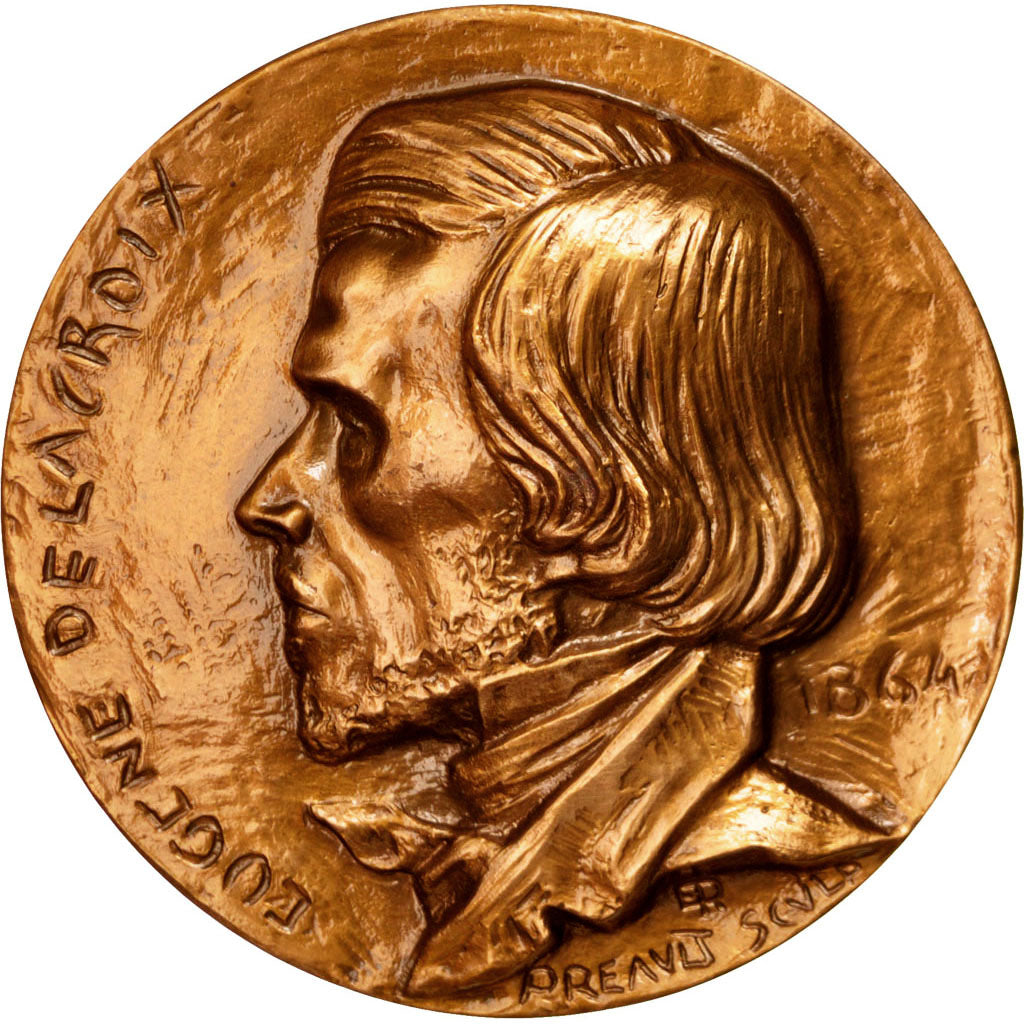 France, Medal, French Fifth Republic, Arts & Culture, Preault, MS(65-70), Bronze