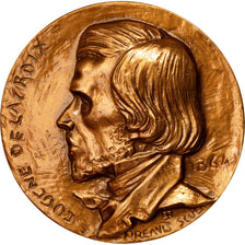 France, Medal, French Fifth Republic, Arts & Culture, Preault, MS(65-70), Bronze
