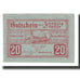 Banconote, Austria, Burgschleinitz, 20 Heller, texte 1, 1920, 1920-12-31, SPL-