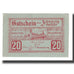 Nota, Áustria, Burgschleinitz, 20 Heller, Texte 2, 1920, 1920-12-31, AU(55-58)