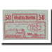 Nota, Áustria, Burgschleinitz, 50 Heller, Texte 4, 1920, 1920-12-31, AU(55-58)