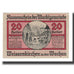 Banknote, Austria, Weissenkircher in der Wachau, 20 Heller, Texte 4, 1920