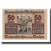 Nota, Áustria, Weissenkircher in der Wachau, 50 Heller, Texte 9, 1920
