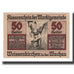 Billete, Austria, Weissenkircher in der Wachau, 50 Heller, Texte, 1920