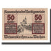 Banknote, Austria, Weissenkircher in der Wachau, 50 Heller, texte 1, 1920