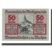 Banknote, Austria, Weissenkircher in der Wachau, 50 Heller, Texte 7, 1920