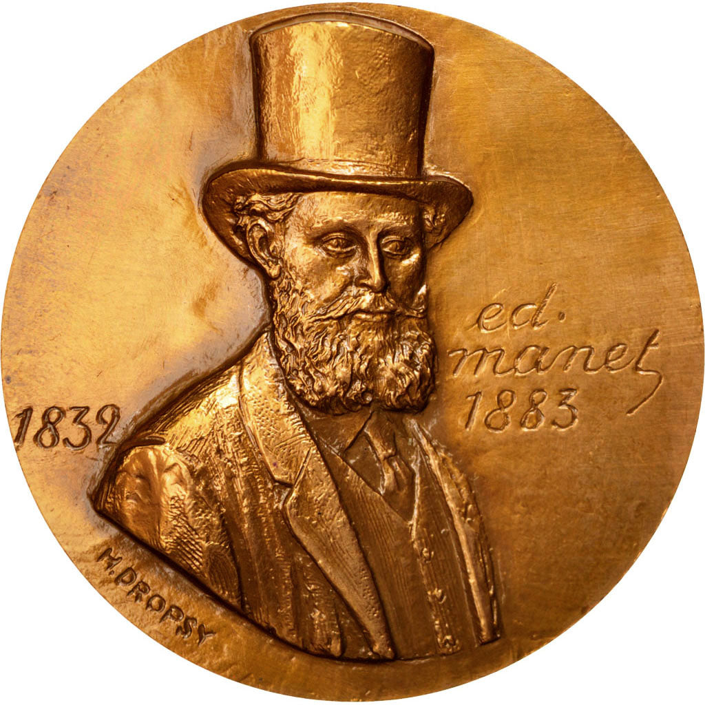 France, Medal, French Fifth Republic, Arts & Culture, Dropsy, MS(65-70), Bronze