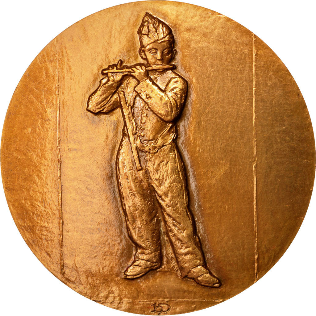 France, Medal, French Fifth Republic, Arts & Culture, Dropsy, MS(65-70), Bronze