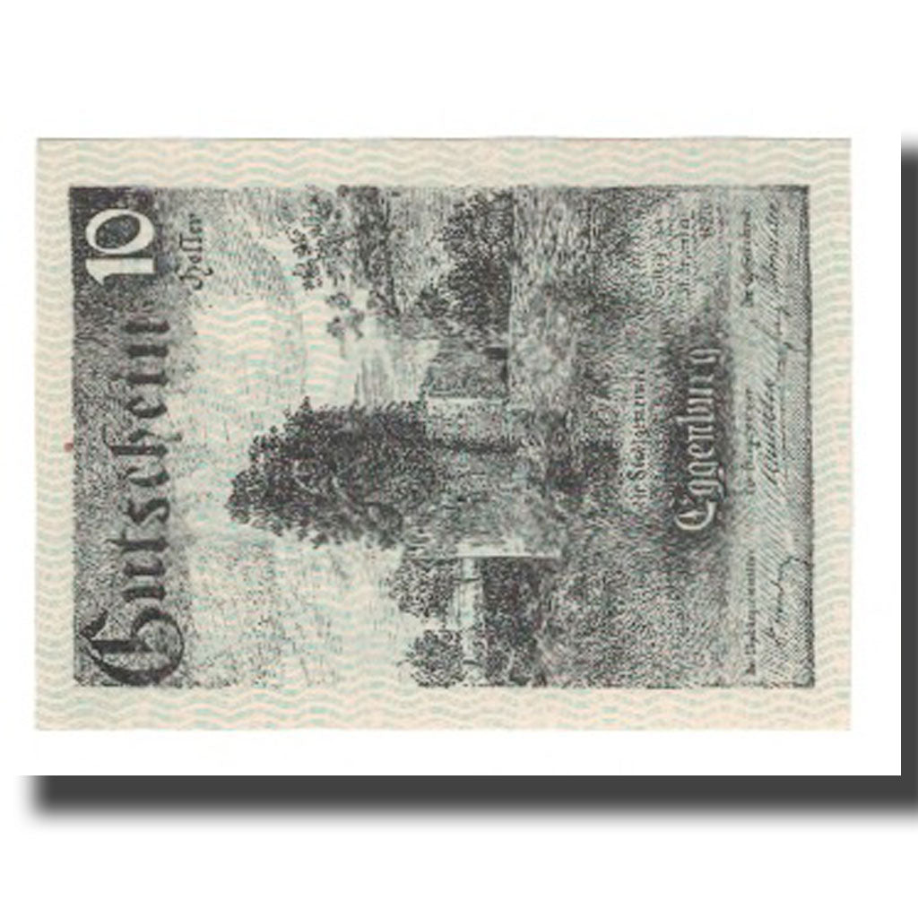 Geldschein, Österreich, Eggenburg, 10 Heller, texte 1, 1920, 1920-12-31, UNZ