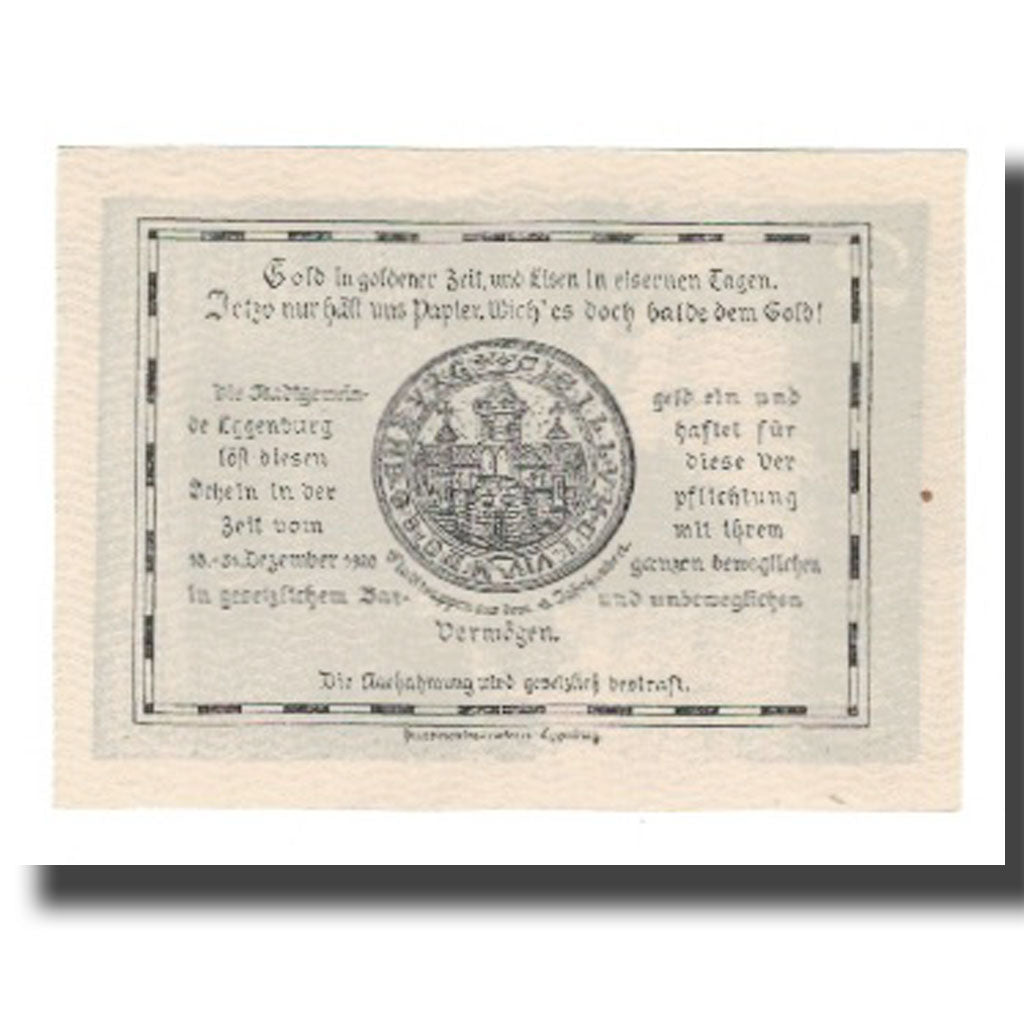 Geldschein, Österreich, Eggenburg, 10 Heller, texte 1, 1920, 1920-12-31, UNZ