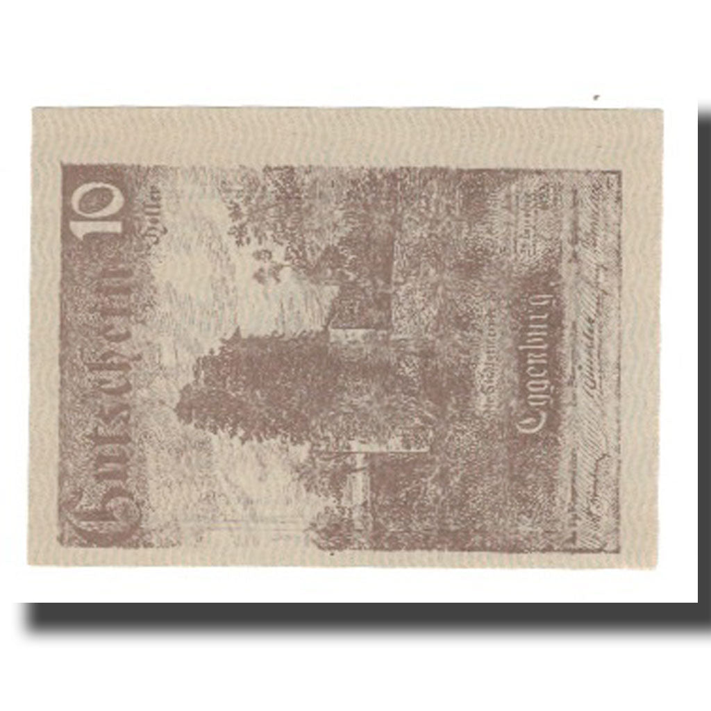 Geldschein, Österreich, Eggenburg, 10 Heller, Texte 2, 1920, 1920-12-31, UNZ
