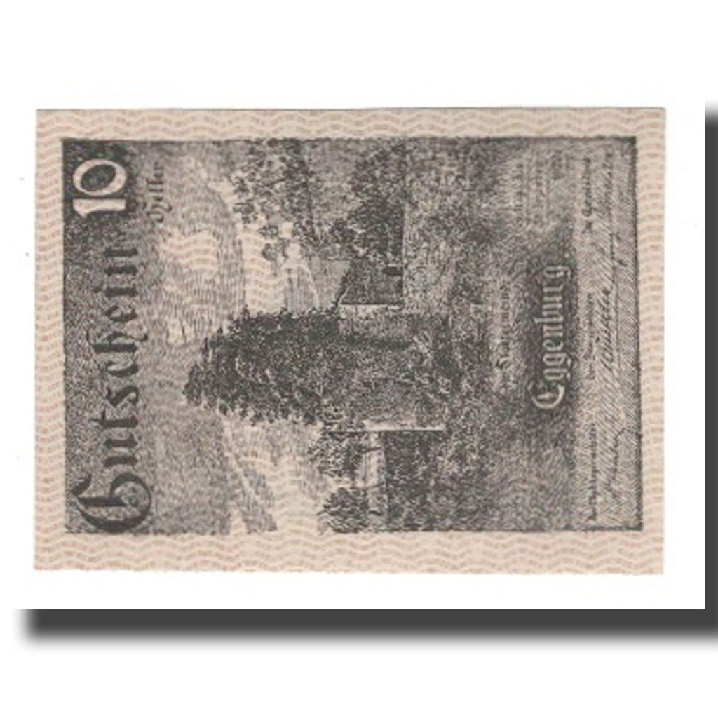Geldschein, Österreich, Eggenburg, 10 Heller, Texte 3, 1920, 1920-12-31, UNZ