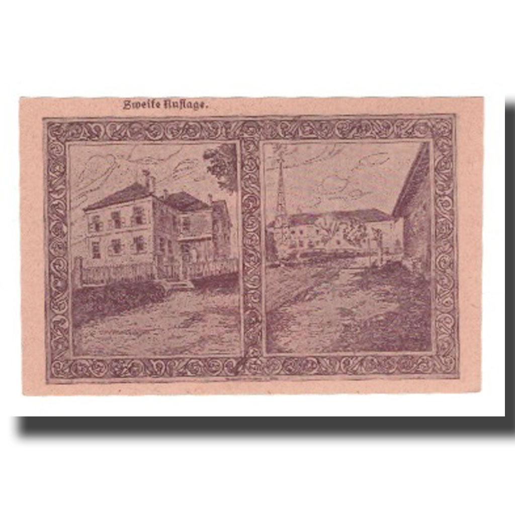 Nota, Áustria, Holzhausen, 10 Heller, paysage, 1920, 1920-09-30, UNC(65-70)