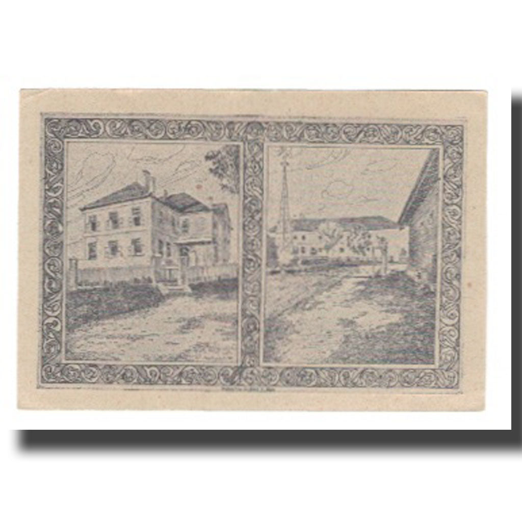 Banknote, Austria, Holzhausen, 10 Heller, paysage 1, 1920, 1920-09-30