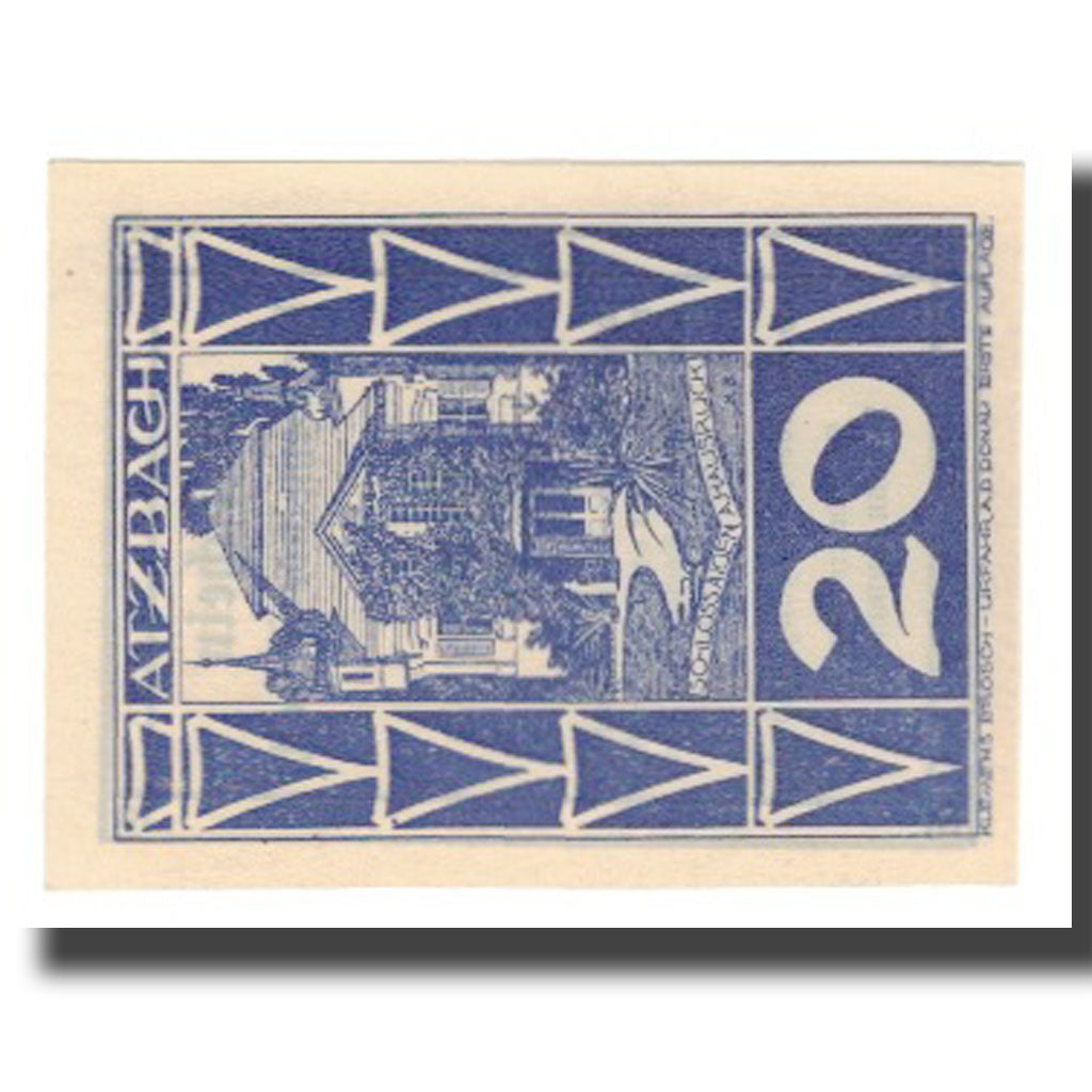 Banknote, Austria, Atzbach, 20 Heller, valeur faciale 1, UNC(65-70), Mehl:FS 62