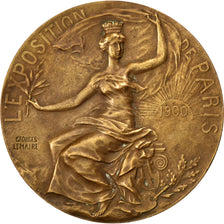 FRANCE, Sciences & Technologies, French Third Republic, Medal, 1900, AU(50-53),.