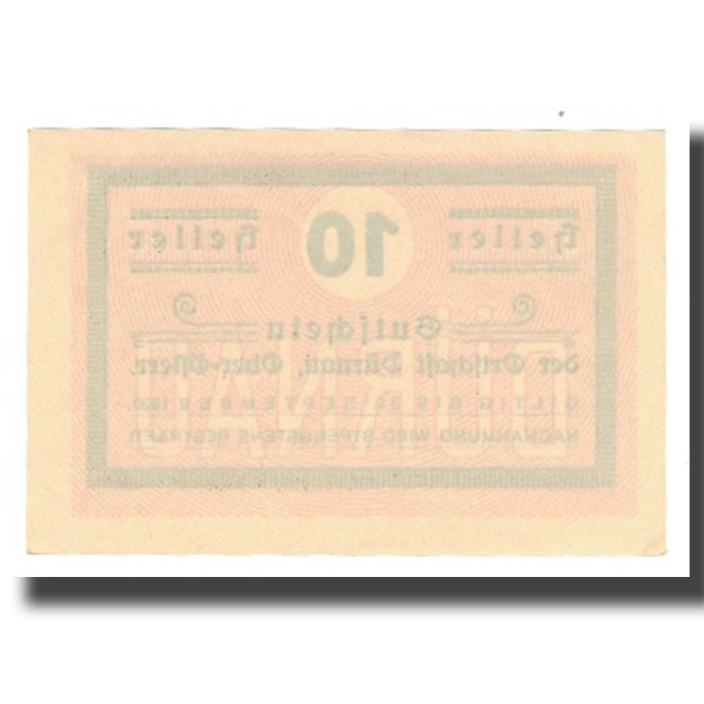 Billete, Austria, Durnau, 10 Heller, N.D, 1920, 1920-09-30, UNC, Mehl:FS 137