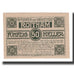 Geldschein, Österreich, Roitham O.Ö. Gemeinde, 50 Heller, paysage 1, 1920