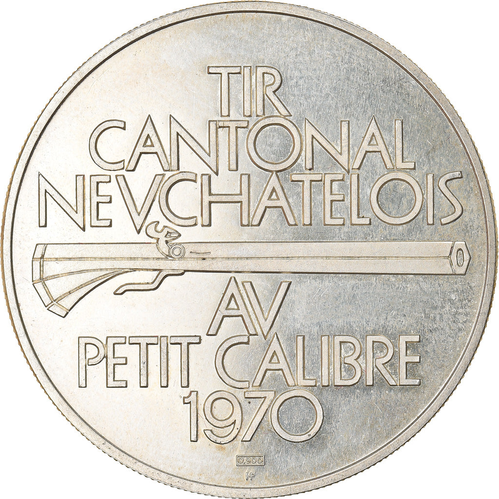 Switzerland, Medal, Tir Cantonal Neufchatelois au Petit Calibre, Colombier