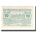 Banknote, Austria, Dross N.Ö. Gemeinde, 10 Heller, Texte 6, 1920, 1920-12-31