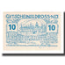 Banconote, Austria, Dross N.Ö. Gemeinde, 10 Heller, Texte, 1920, 1920-12-31