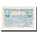 Billet, Autriche, Dross N.Ö. Gemeinde, 50 Heller, Texte 2, 1920, 1920-12-31