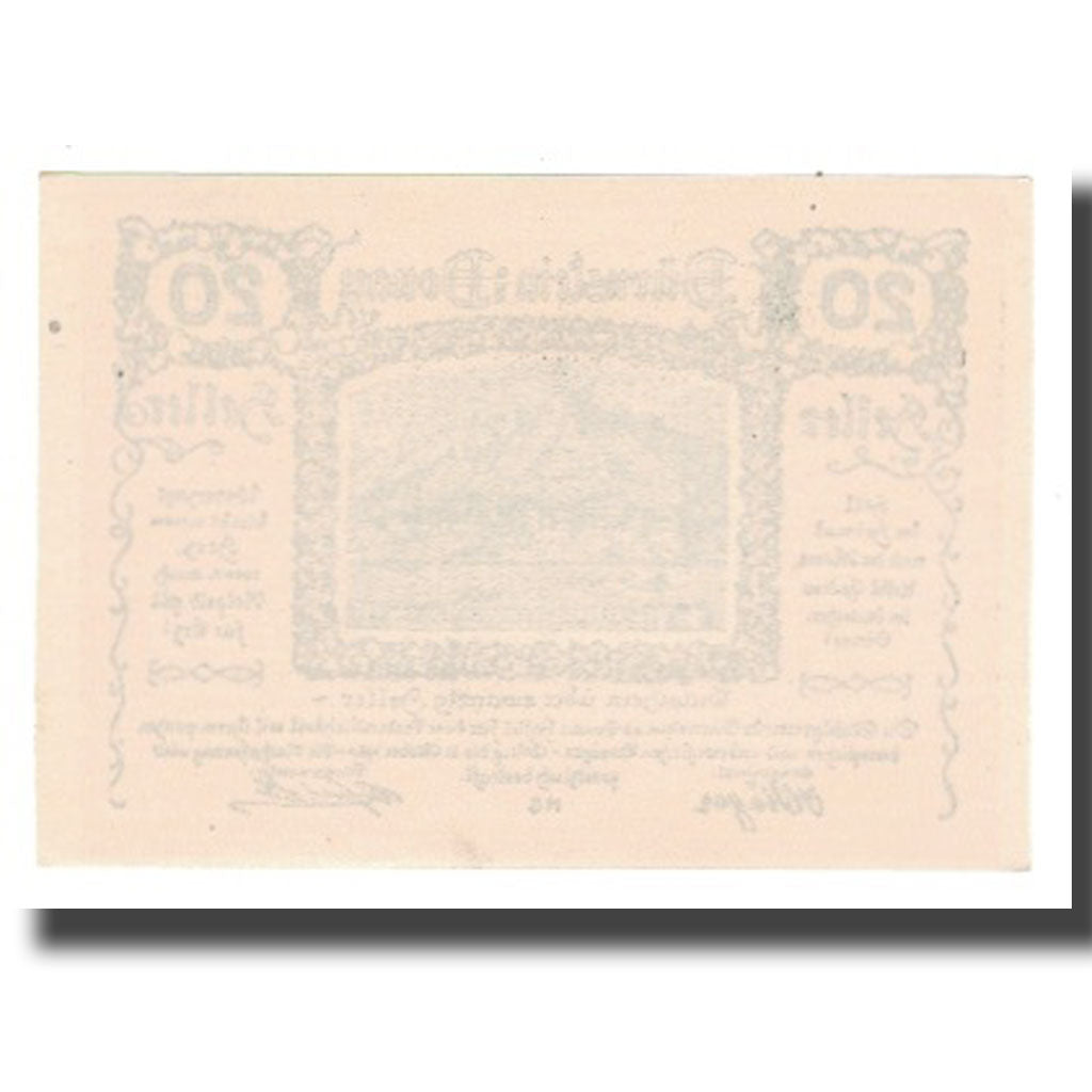 Billete, Austria, Dürnstein N.Ö. Stadtgemeinde, 20 Heller, N.D, 1920