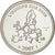 Frankrijk, Medal, French Fifth Republic, Politics, Society, War, FDC, Nickel