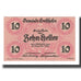 Biljet, Oostenrijk, Ernsthofen, 10 Heller, village, 1920, 1920-12-31, NIEUW