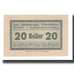Banknote, Austria, Etzerstetten, Prv. Joh. Adelsberger, 20 Heller, N.D, 1920