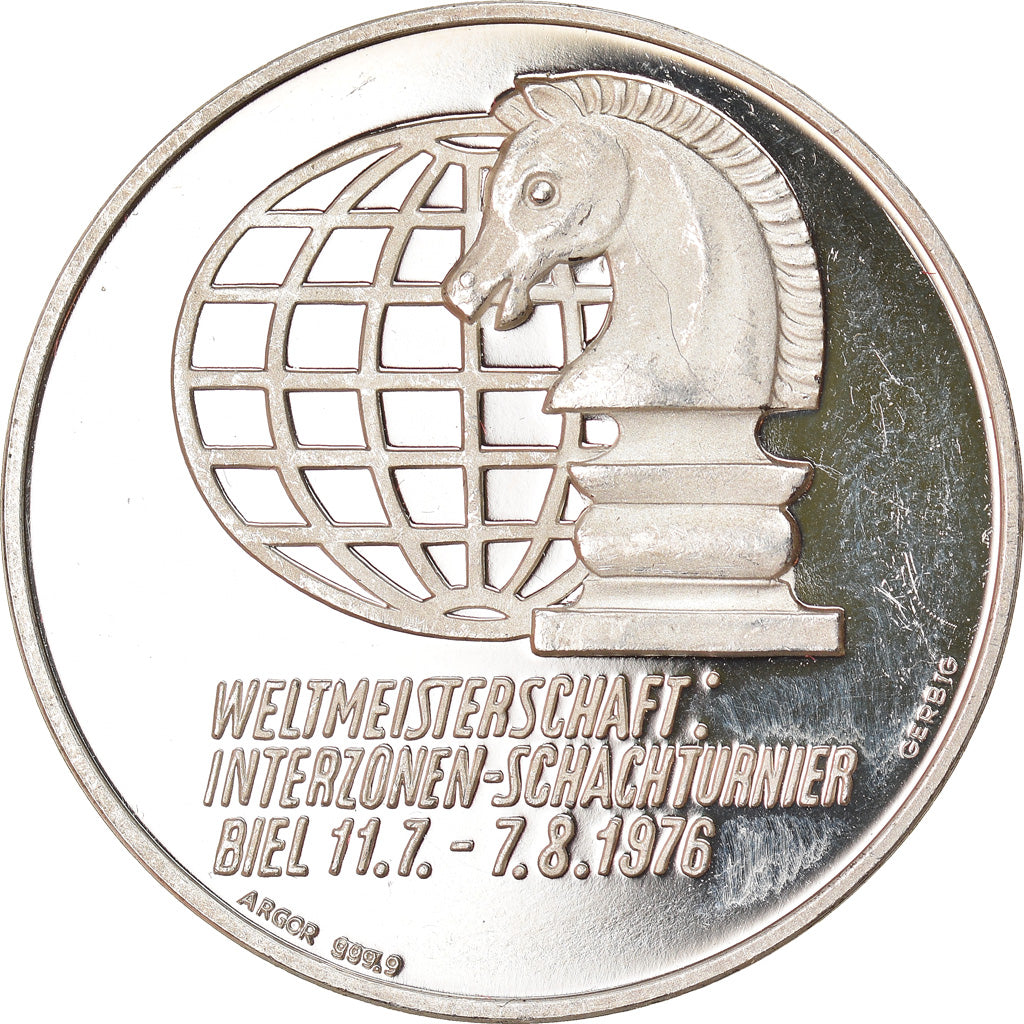Switzerland, Medal, Championnat du Monde d'Echecs, Bienne, Sports & leisure