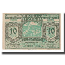 Banknote, Austria, Ferschnitz, 10 Heller, texte 1, 1920, 1920-12-31, UNC(65-70)