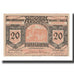 Banknot, Austria, Ferschnitz, 20 Heller, Texte 3, 1920, 1920-12-31, UNC(65-70)