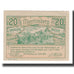 Banconote, Austria, Martinsberg, 20 Heller, N.D, 1921, 1921-03-31, FDS, Mehl:FS