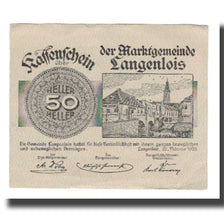 Geldschein, Österreich, Langenlois, 50 Heller, Texte, 1920, 1920-12-31, VZ