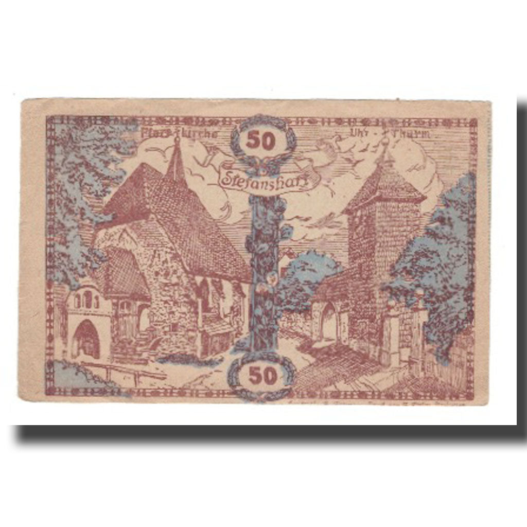 Billet, Autriche, Stefanshart, 50 Heller, Texte, 1920, 1920-12-30, SUP, Mehl:FS